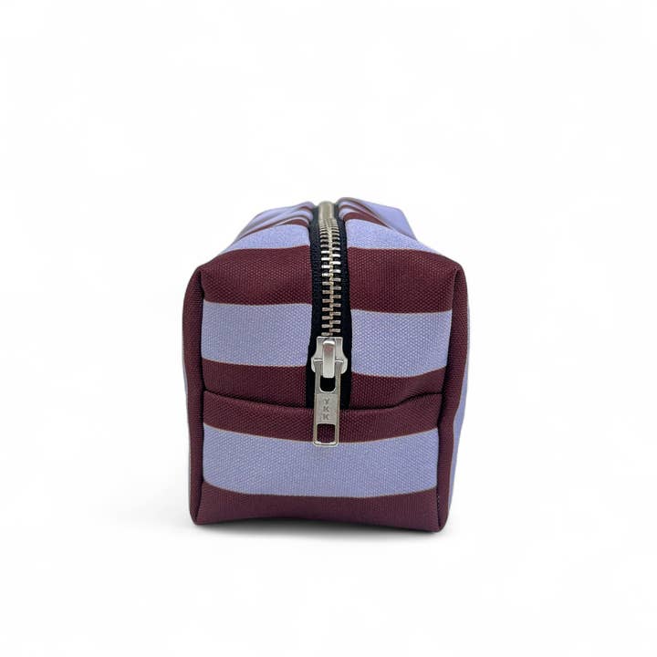 Block case · Striped lilac/eggplant for wholesale by De Lange Tafel