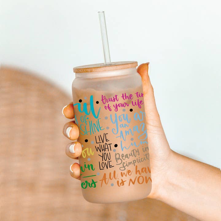 Oily Graphic Creations - Wholesale Sublimation Transfer - Inspirational Quotes- 16oz UV DTF Wrap1