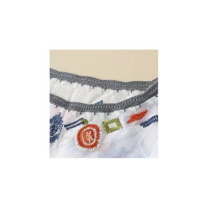 UZ Wholesale Store - Vente Chemisier – femme - T-shirt brodé de style ethnique élégant et ample6