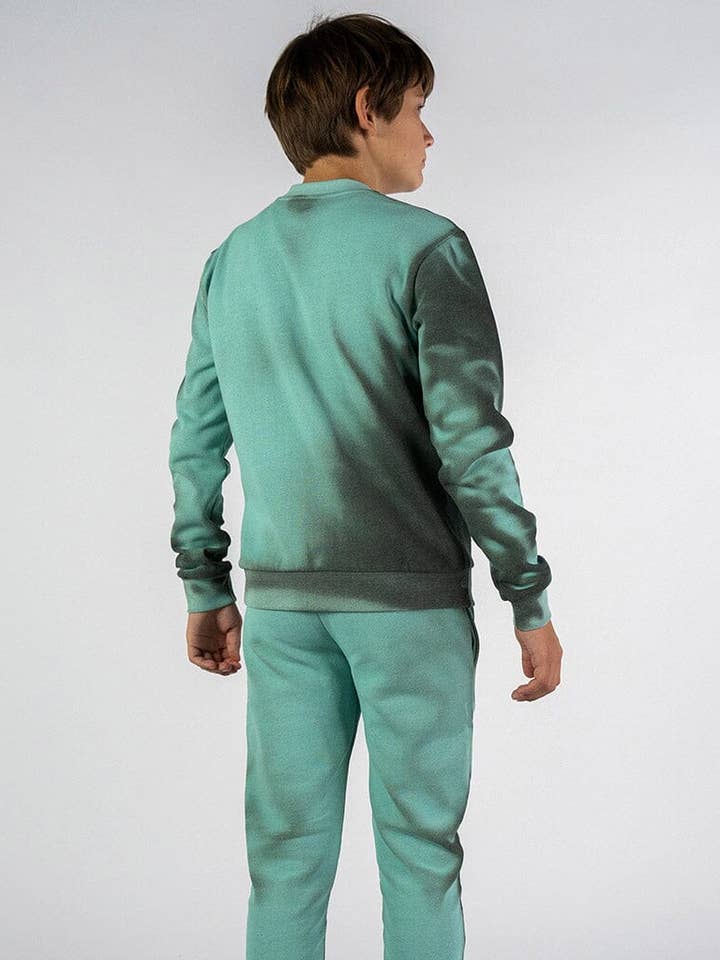 Enfants | Chandail | Dark Green-Sage pour la vente par SEA'SONS