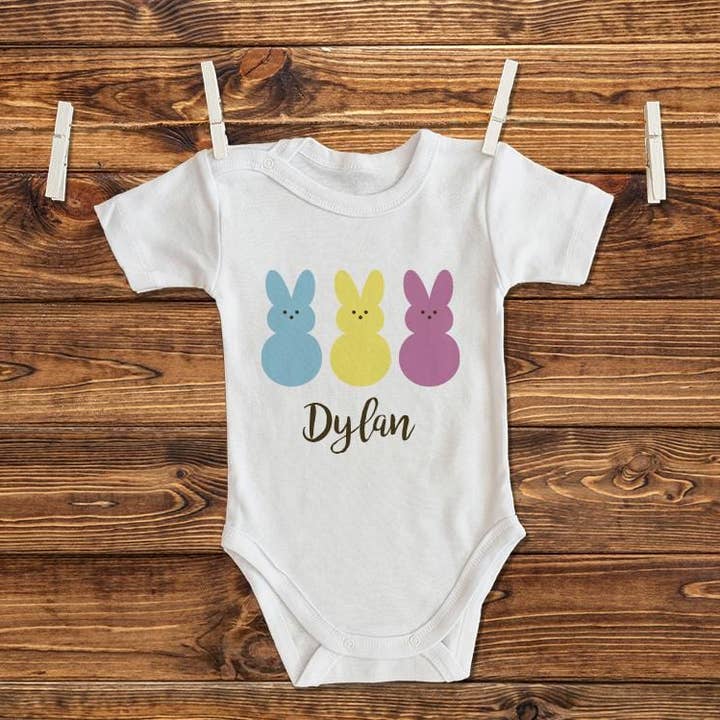 Maillot de bain une pièce personnalisé Peeps pour la vente par Potter's Printing