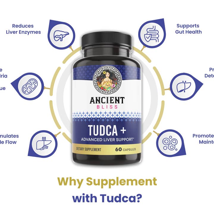 Ancient Bliss - Wholesale Oral Supplement/Vitamin - Tudca Oral Supplement for Liver Health