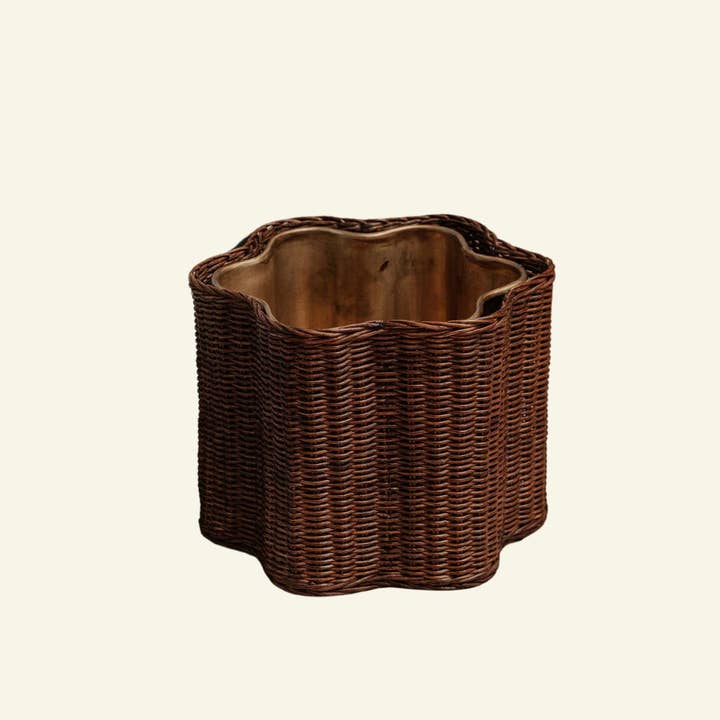Poppy Rattan Waste Paper Bin (Small) and other Purchase wholesale dog waste bins. Free returns & net 60 terms on Faire trending on Faire.