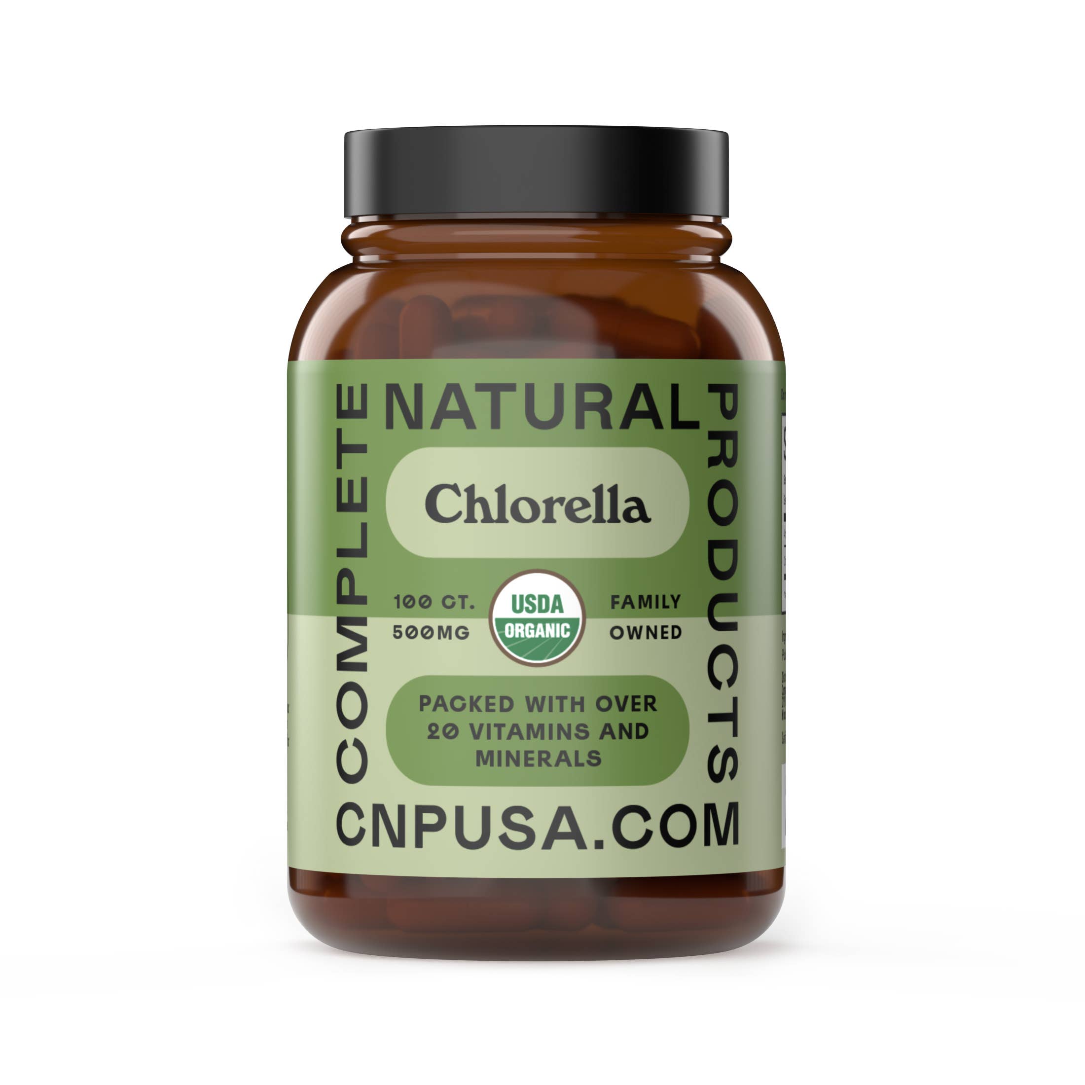 Complete Natural Products - Wholesale Oral Supplement/Vitamin - Organic Chlorella Capsules