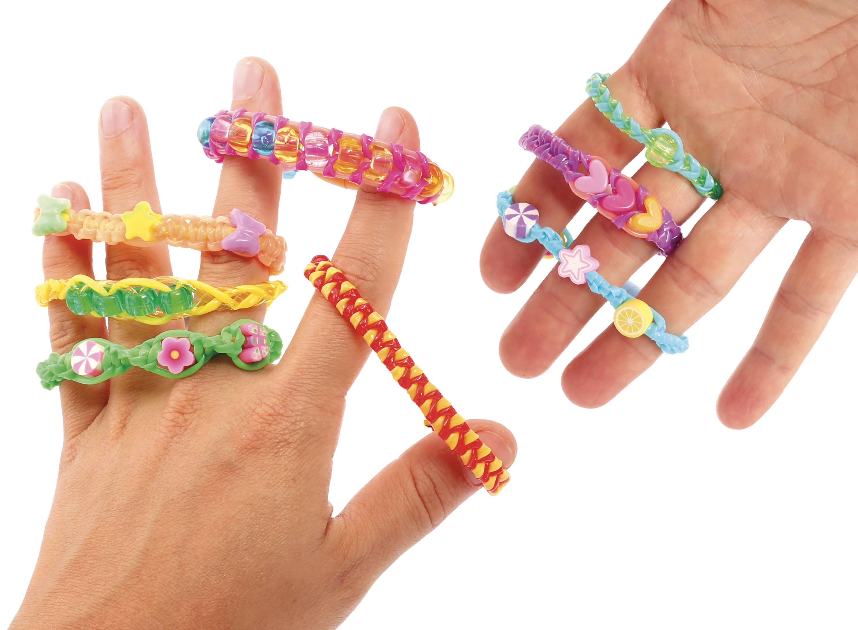 Graine Créative - Vendita all'ingrosso Gioielli fai da te - Bambini - Kit per braccialetti intrecciati Scoubidou6