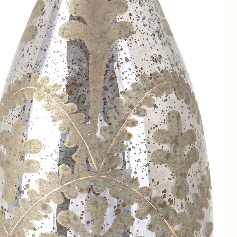 A&B Home Group Inc. - Wholesale Decorative Jar - S/3 Decanters - Silver/Clear/Gold6