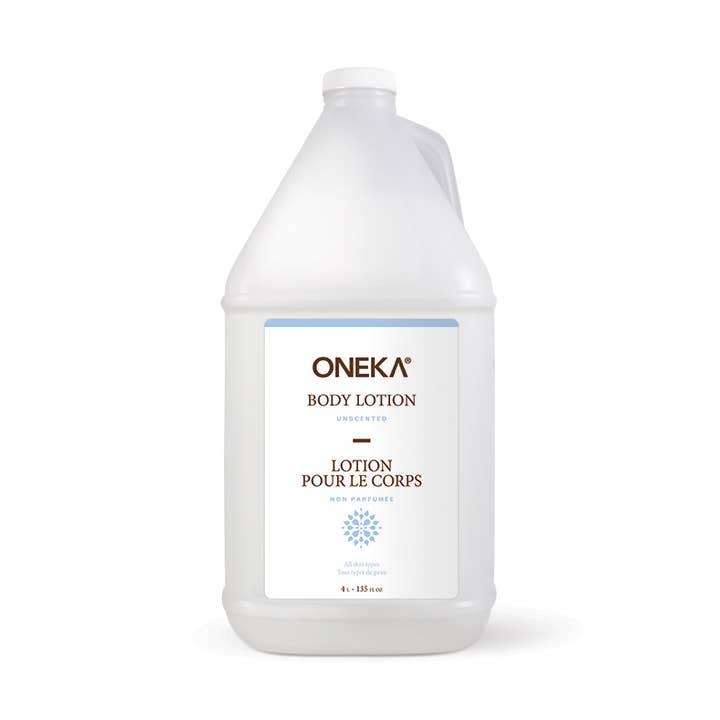 135 oz Oneka Unscented Body Lotion for wholesale by Oneka