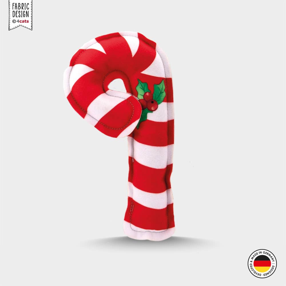 4cats Heimtierbedarf GmbH - Wholesale Speeltje - Kat - 4cats kerstcollectie candy cane - 6 stuks5