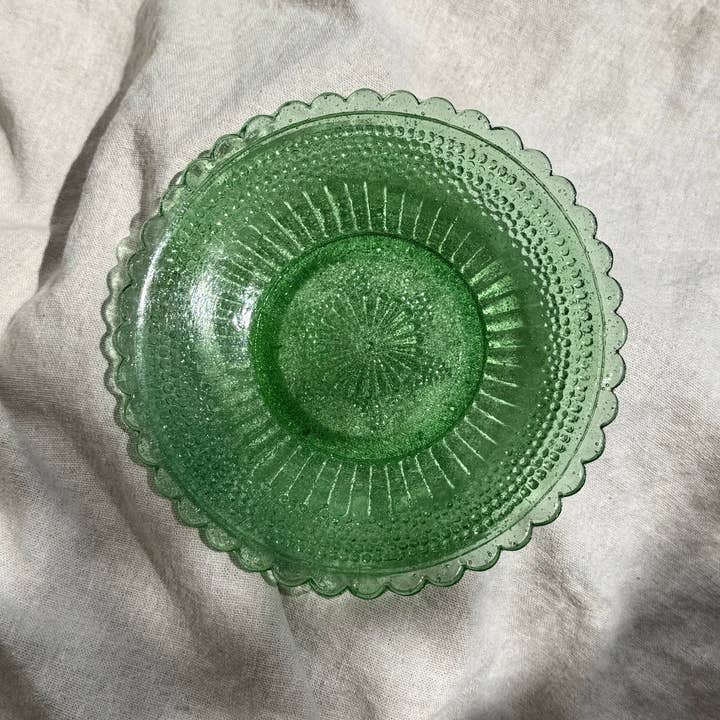 Villa Lua Home - Wholesale Decorative Plate/Dish/Bowl - Hand-pressed Glass Dish