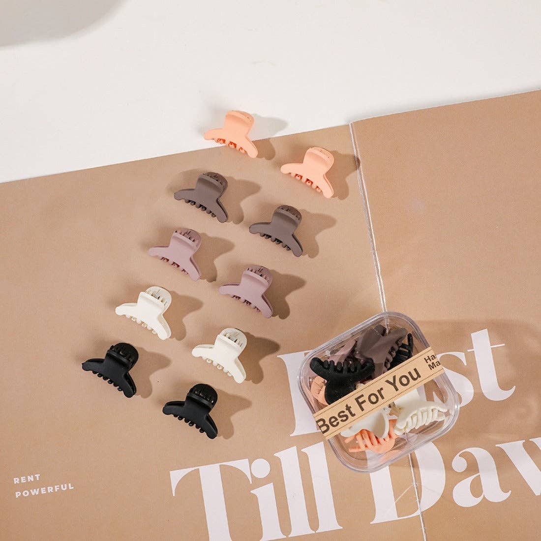 WEST AUSSIE SUPPLIES - Venta al por mayor Horquilla para el pelo - Mujer - Beau - Set de cajas con clips pequeños para el cabello6