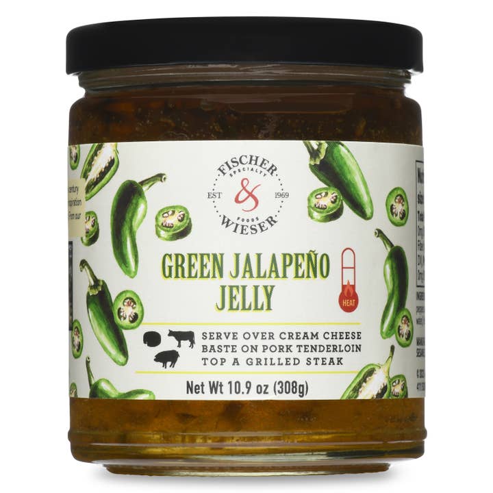 Green Jalapeño Jelly for wholesale by Fischer & Wieser