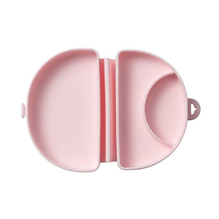 Silifold: Compact Children's Portable Plate - Cotton Candy for wholesale by Miniware