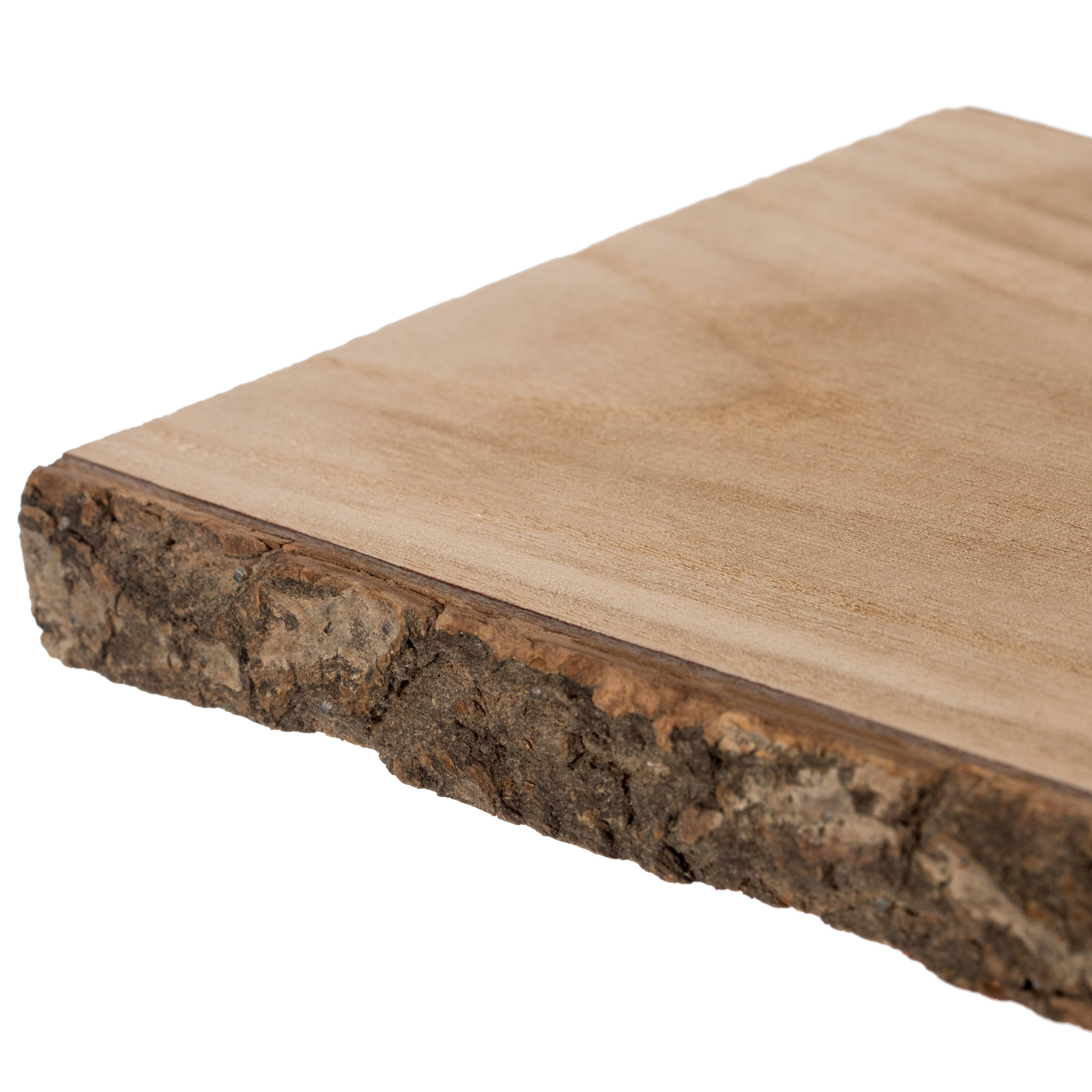 Quickway Imports - Wholesale Serving Tray - Rustic Natural Tree Log Wooden Rectangular Serving Tray10