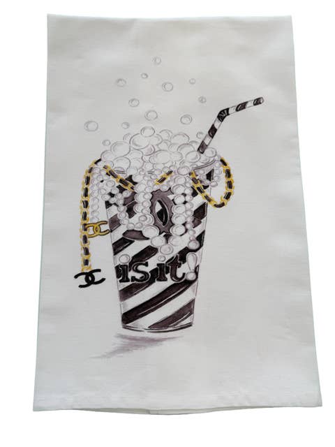 Coke is it 3 Fold Tea Towel for wholesale by Snobby & Posh