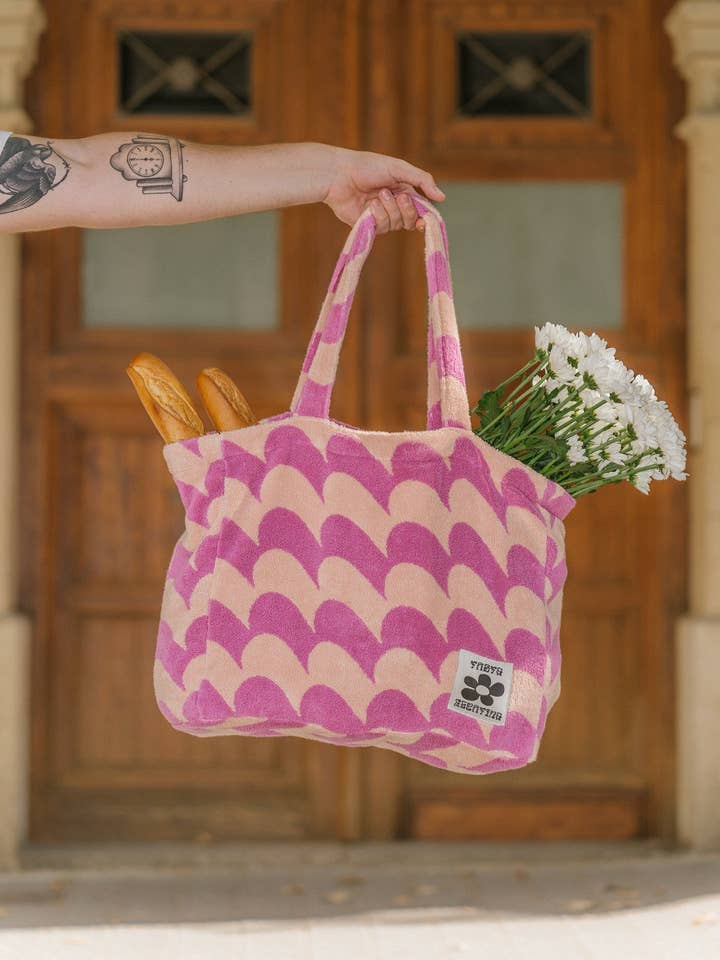 Borsa porta asciugamani Brisa per la vendita all'ingrosso da parte di Tarta Gelatina