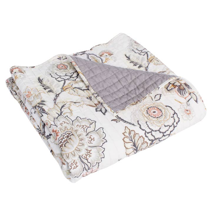 Levtex Home - Wholesale Throw Blanket - Ophelia Quilted Throw