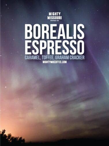 Borealis Espresso // Mélange // Moyen pour la vente par Mighty Missouri Coffee
