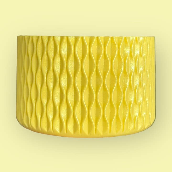 Pomelo Gul Glimmer | Bølge Struktur | Silikone Støvle for engroshandel hos Sip n' Style Shop Co.