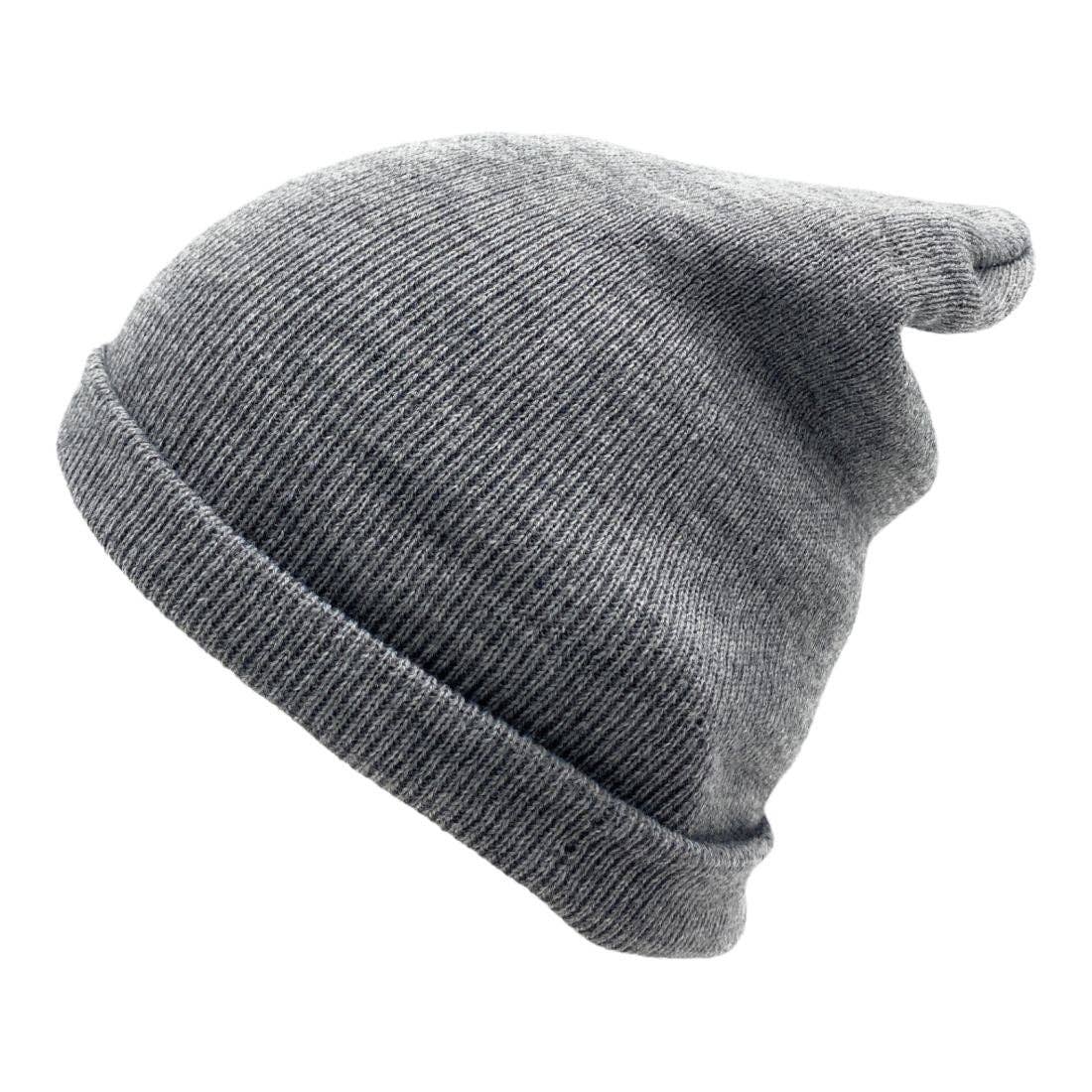 The Park Wholesale - Vente Bonnet – unisexe - Bonnets et bonnets de luge à revers en tricot doux, en vrac, multicolore, uni, blanc, vente en gros28