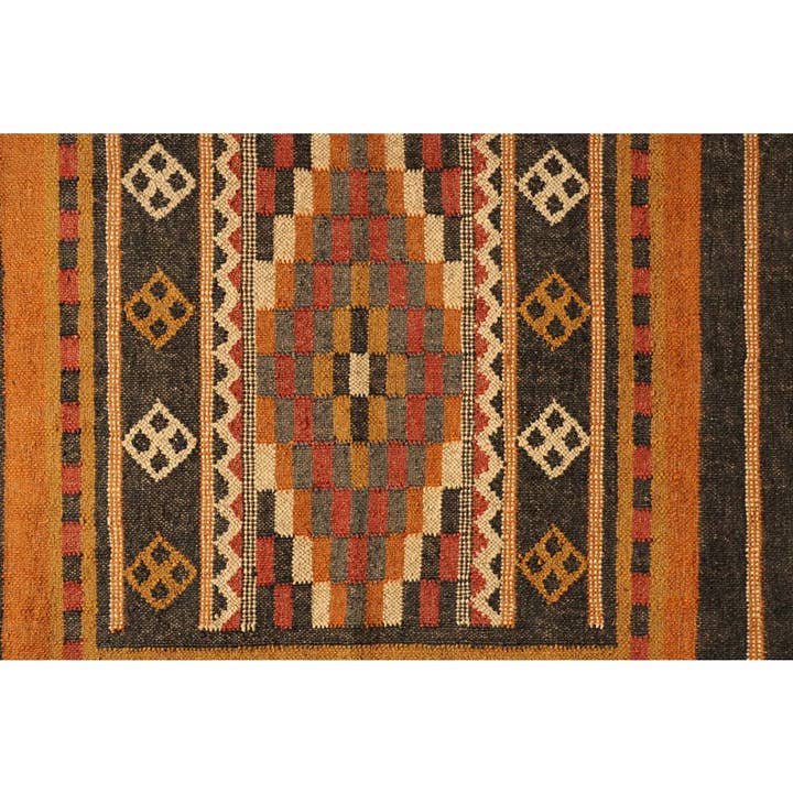 B A O B A B - Maison - Wholesale Area Rug - Ottoman Kilim Rug Wool and Jute Alexandria pattern 150x210cm1