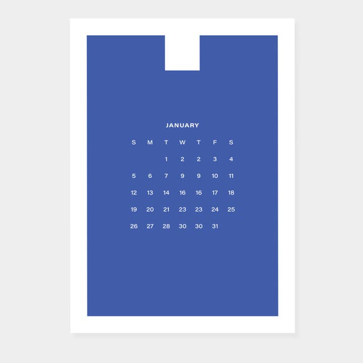 2025 Neo Shape Kalender II voor wholesale door The Design Craft