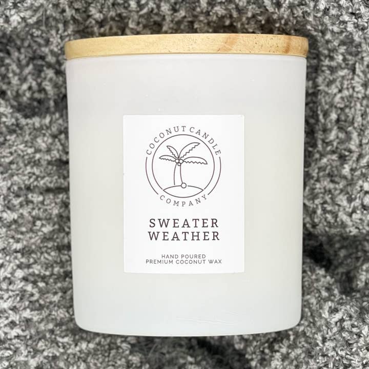 Sweater Weather for wholesale by Coconut Candle Company