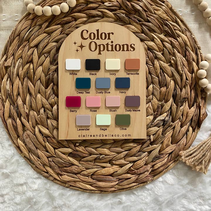 Claire and Bella - Wholesale Milestone Art/Keepsake - Kids & Baby - Hello World Birth Stat Sign - Bows7