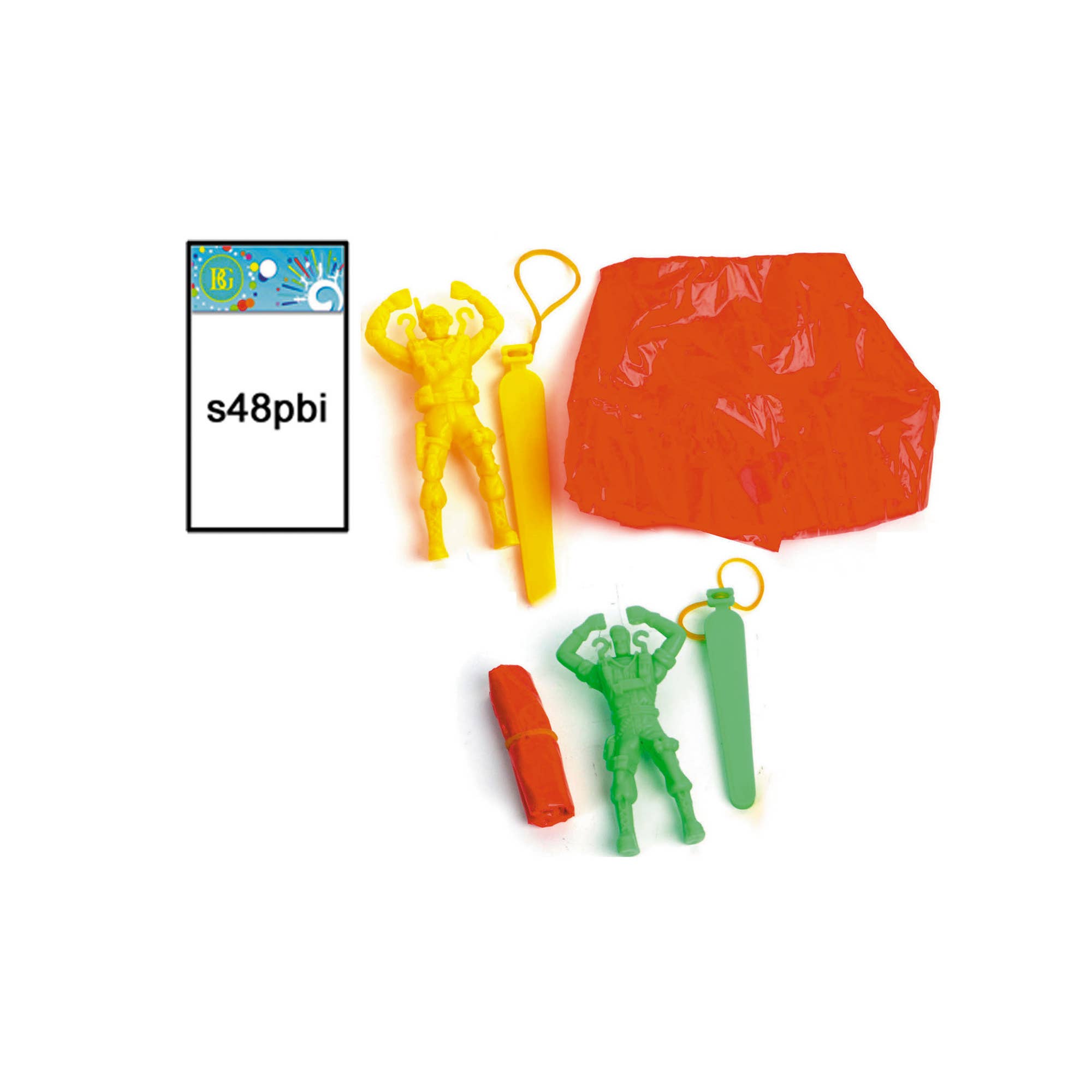 Party Pro - Wholesale Toy Set - Kids - 9CM SKYDIVER