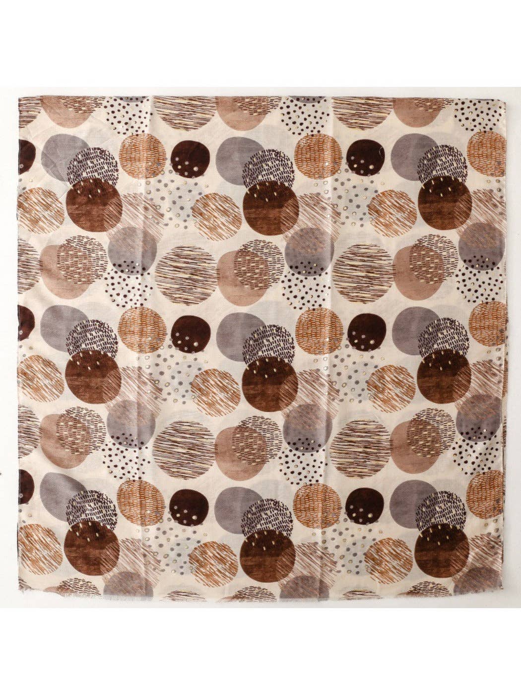 Funkyrel® Atzbranding Limited - Venta al por mayor Bufanda - Mujer - Scarvii - Pañuelo de Estampado Geométrico Retro Suave - 4 Colores4