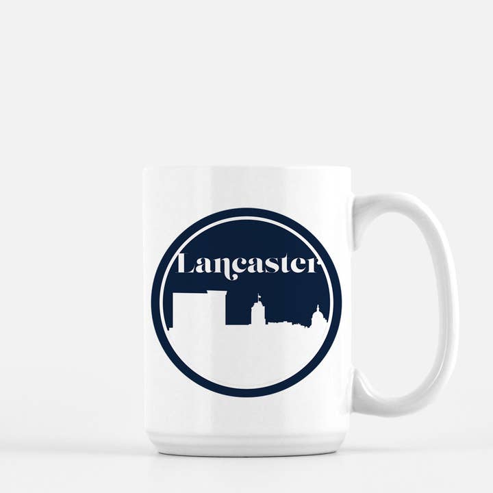 Paperfinch Design - Wholesale Coffee Mug - Lancaster PA retro coffee mug | Multiple colors