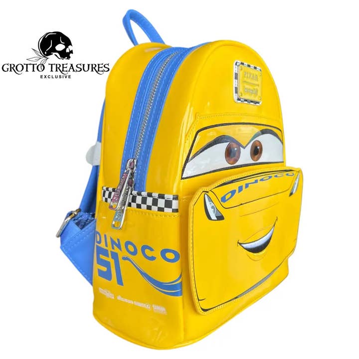 Grotto Treasures – Großhandel Rucksack – Unisex – Grotto-Schätze Exklusiv - Loungefly Disney Pixar Cars Cruz Ramirez Cosplay Mini-Rucksack4