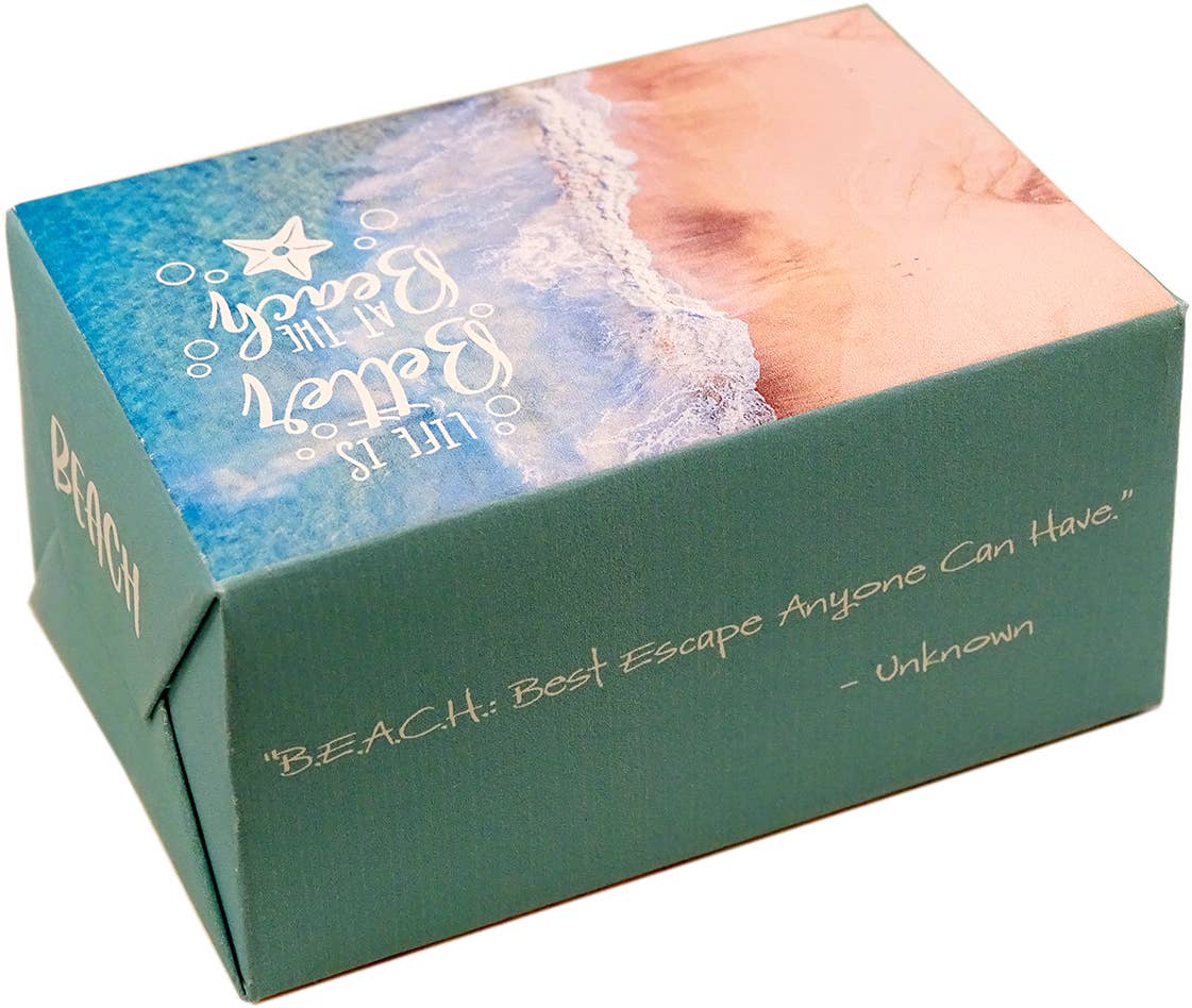 La Volve - Wholesale Bar Soap - LIFE BAR 50 -  ( BEACH ) LIFE IS BETTER AT THE BEACH2