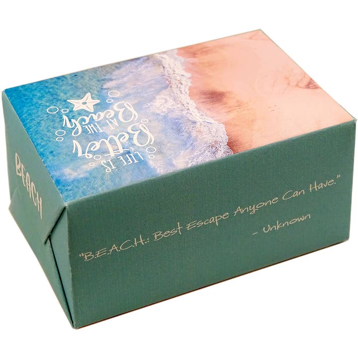 La Volve - Wholesale Bar Soap - LIFE BAR 50 - ( BEACH ) LIFE IS BETTER AT THE BEACH2