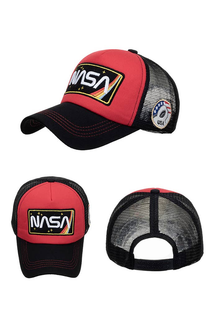 UNISHE – Engroshandel Trucker hat - Dame – USA NASA Broderi Baseball Cap ZMM0037