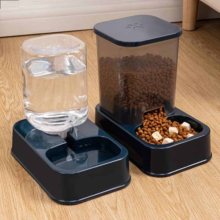DIYSTORE – Engroshandel Madskål - Kat/hund – Kattevanddispenser, automatisk fodermaskine til katte, vanddispenser til hunde, kattemad, kattefad, komplette kæledyrsforsyninger