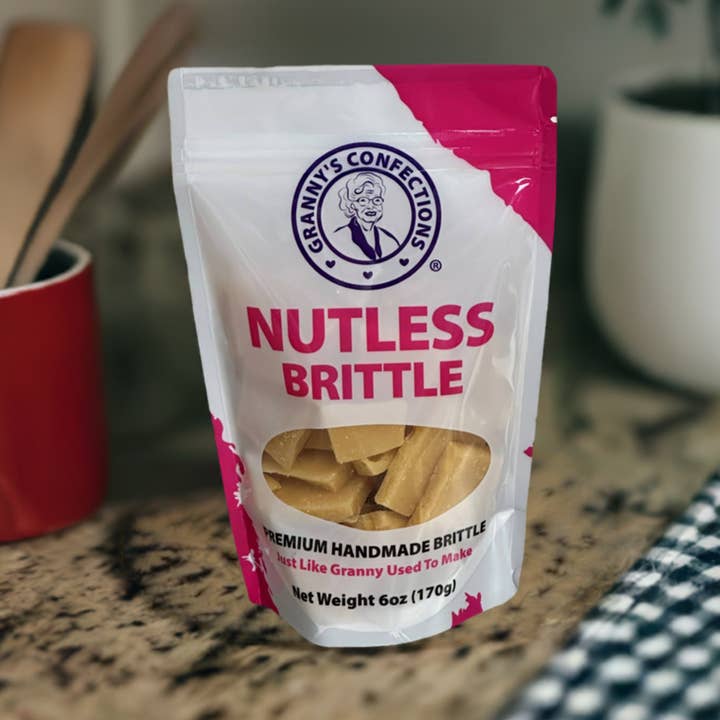 Nutless Brittle (No Nut Brittle) by Granny's Confections for wholesale by Granny's Confections