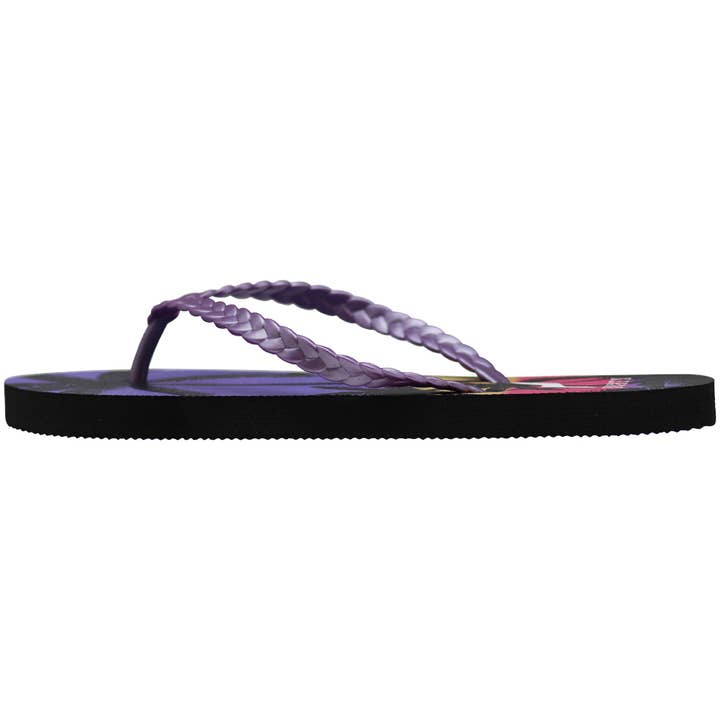 Eastern Off Price - Wholesale Flip Flops - Women's - Norty Womens Flip Flops Beach Sandal 41399 Purple Braid3