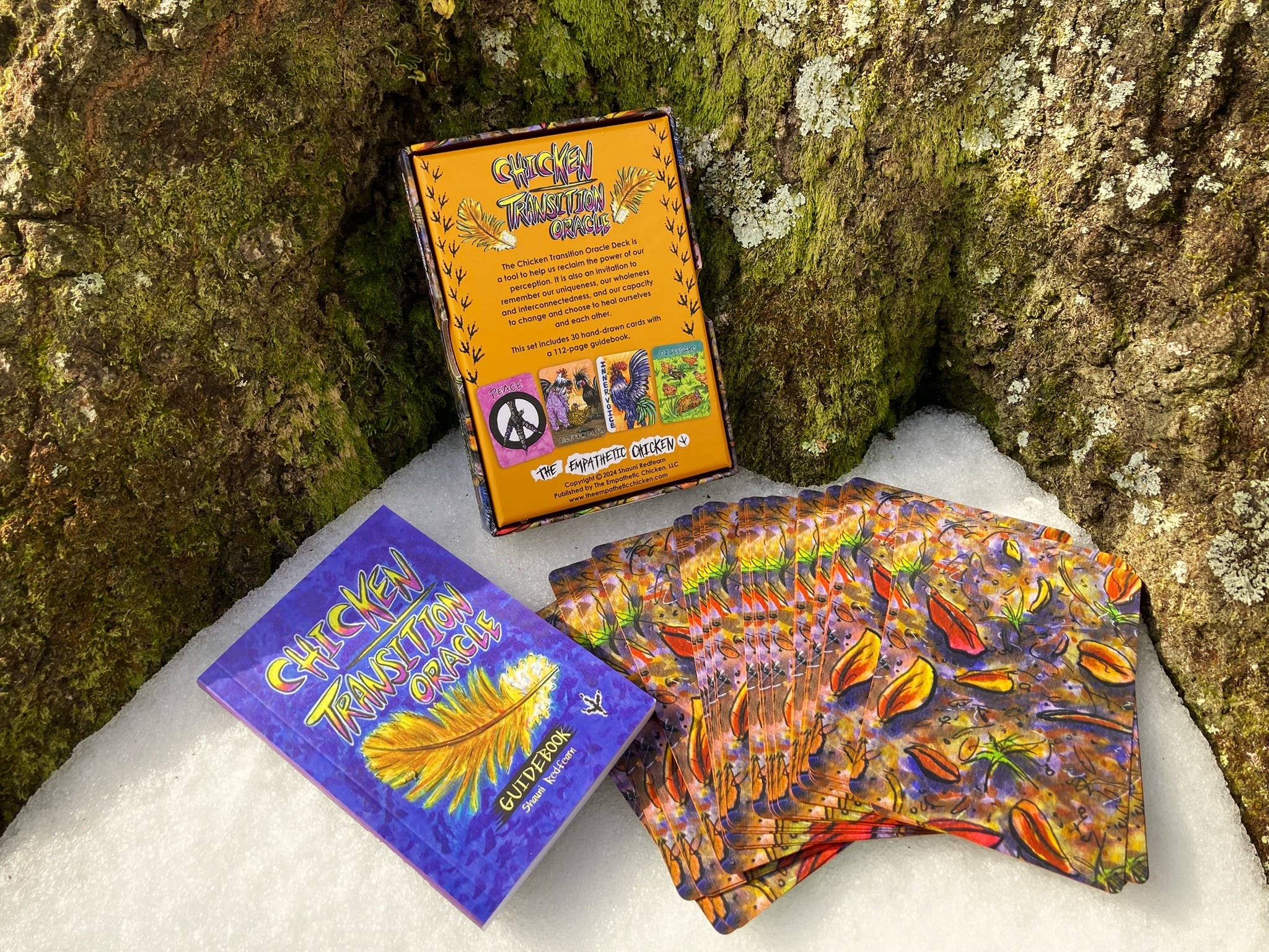 The Empathetic Chicken - Wholesale Tarot Cards - Chicken Transition Oracle Card Deck14