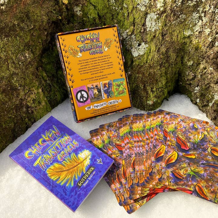 The Empathetic Chicken - Wholesale Tarot Cards - Chicken Transition Oracle Card Deck14