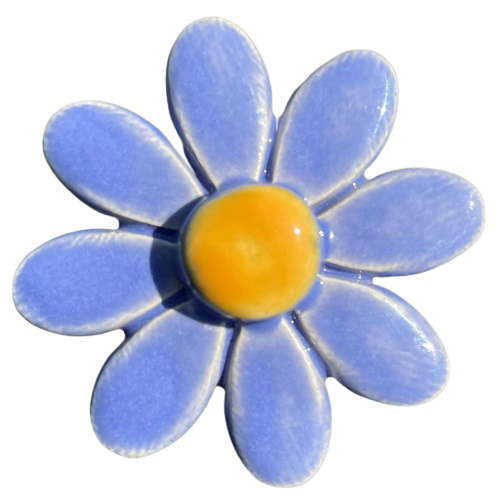 Pannonhem AB. - Wholesale Artificial Flowers - Ceramic Flower Daisy/small, Plant stake,Daisy on stem5