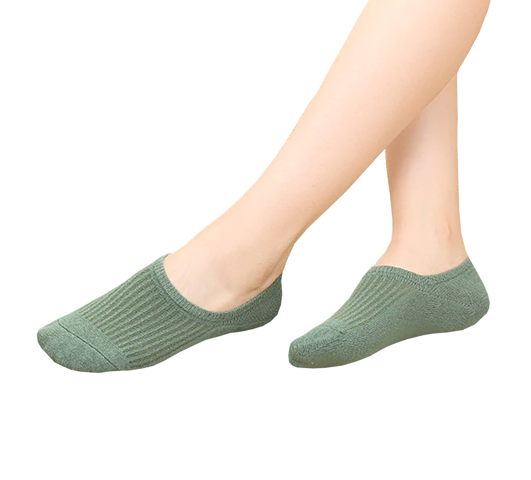 Ivedin - Wholesale Socks - Unisex - Non-Slip Invisible Cotton Socks Packs4