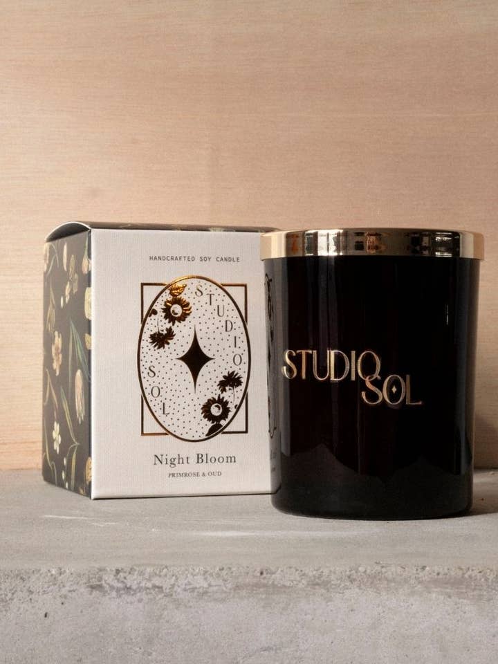 Nightbloom Candle | Primrose + Oud for wholesale by Studio Sol Store