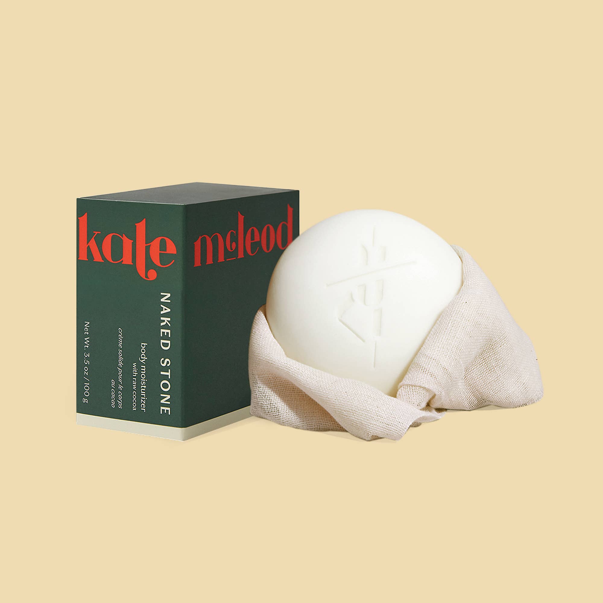 Kate McLeod - Wholesale Solid Lotion - Naked Stone | Deep Moisturizing Lotion Bar1