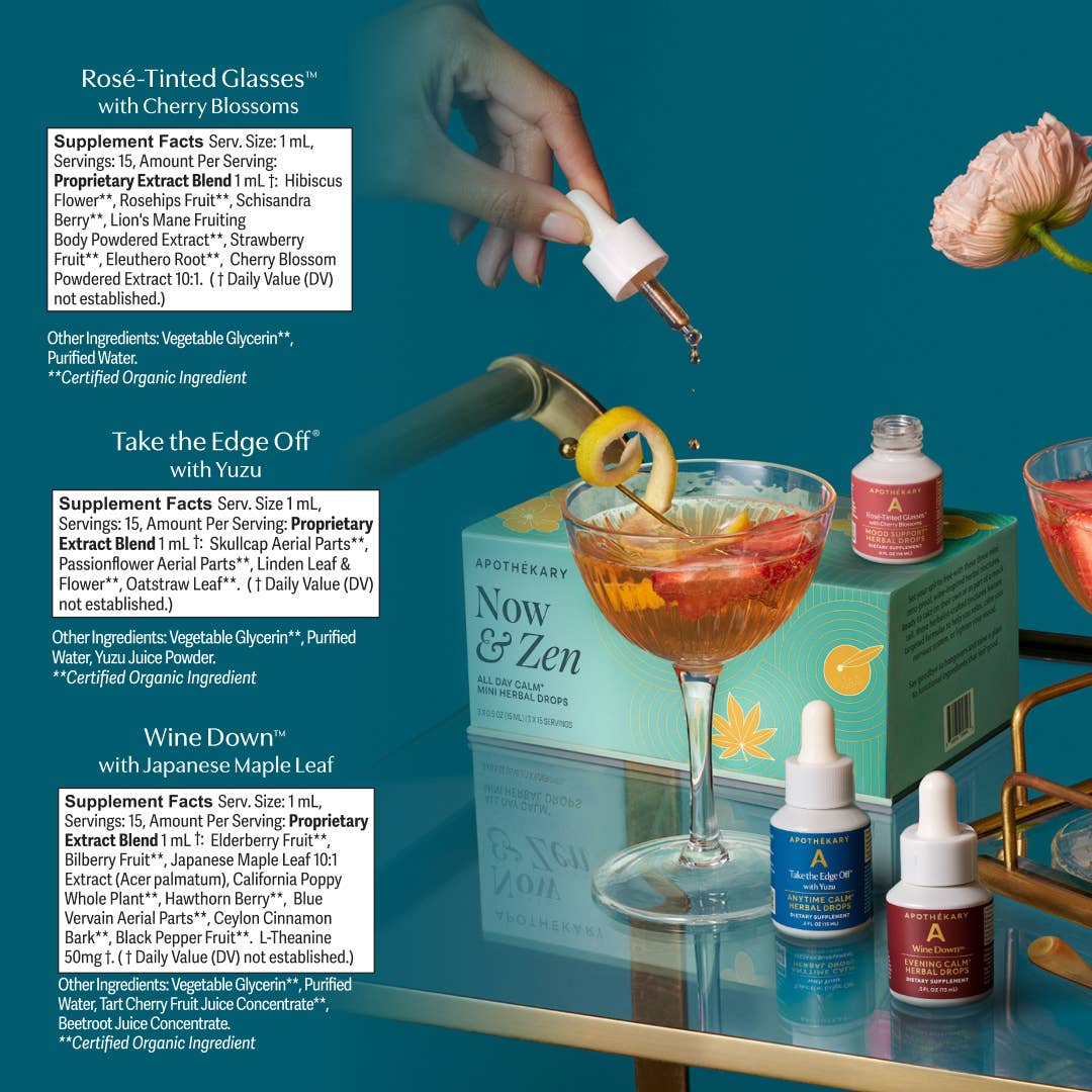 Apothékary – Großhandel Tinkturen – Now & Zen Mini Kräuterbonbons Set3