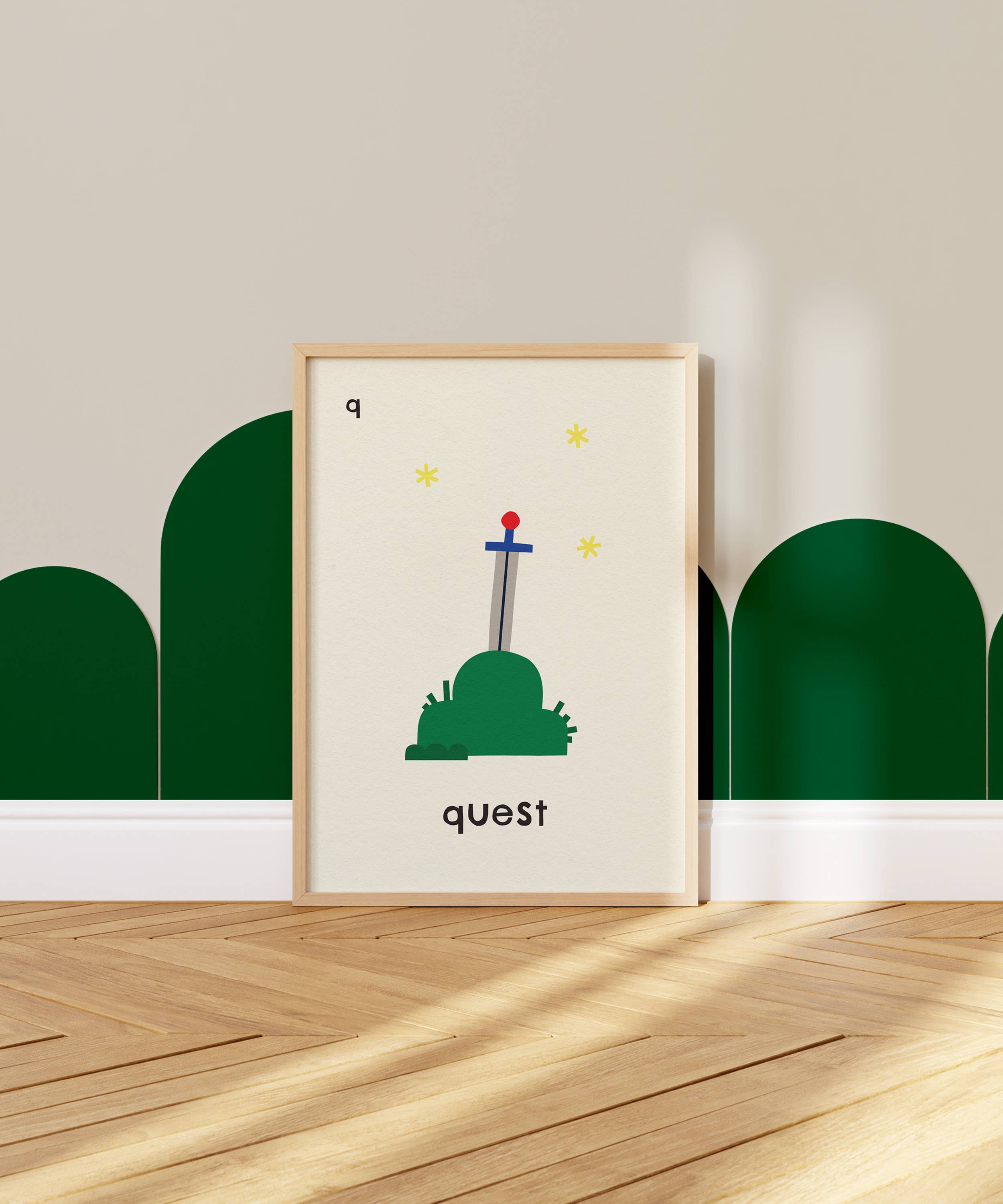 Surprise Radish - Wholesale Art Print - Quest Art Print3