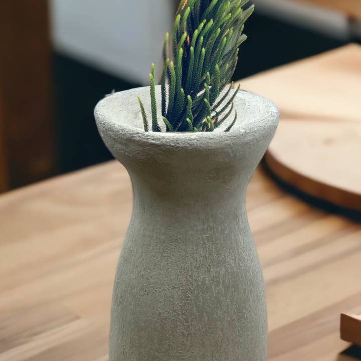 Sunsum Intentional Living - Wholesale Vase - Cement Vase, Silhouette, Lightweight Concrete, Aircrete3