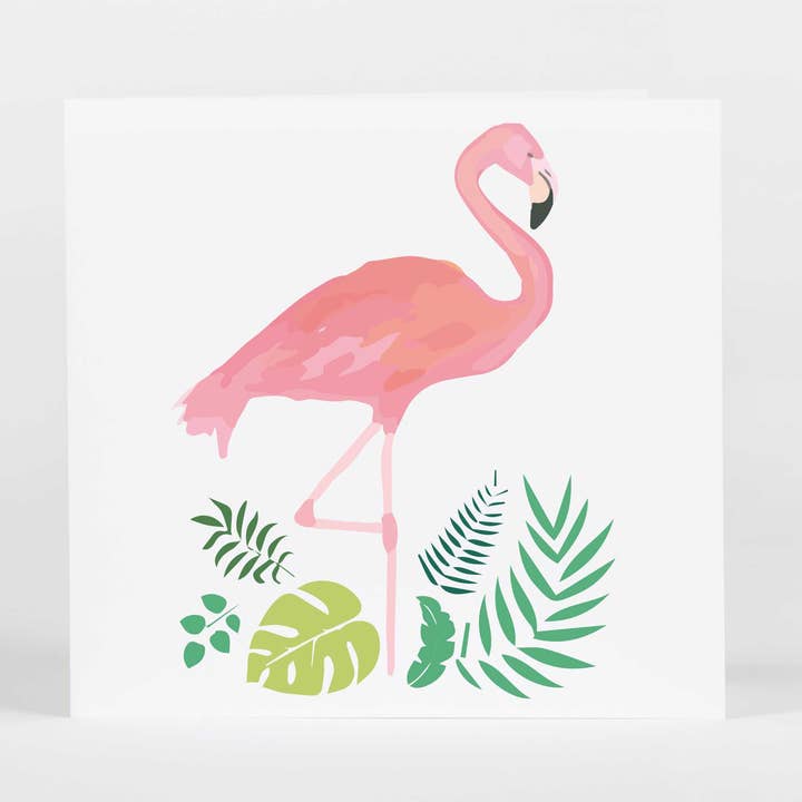 Fancy Flamingo Enclosure for wholesale by Potluck Press