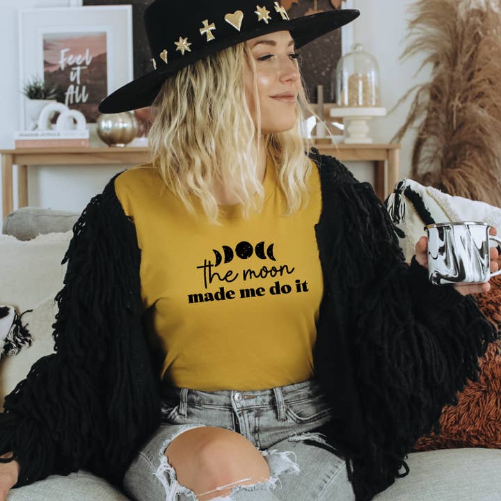 The Moon Made Me Do It for wholesale by Soph & Lil Design