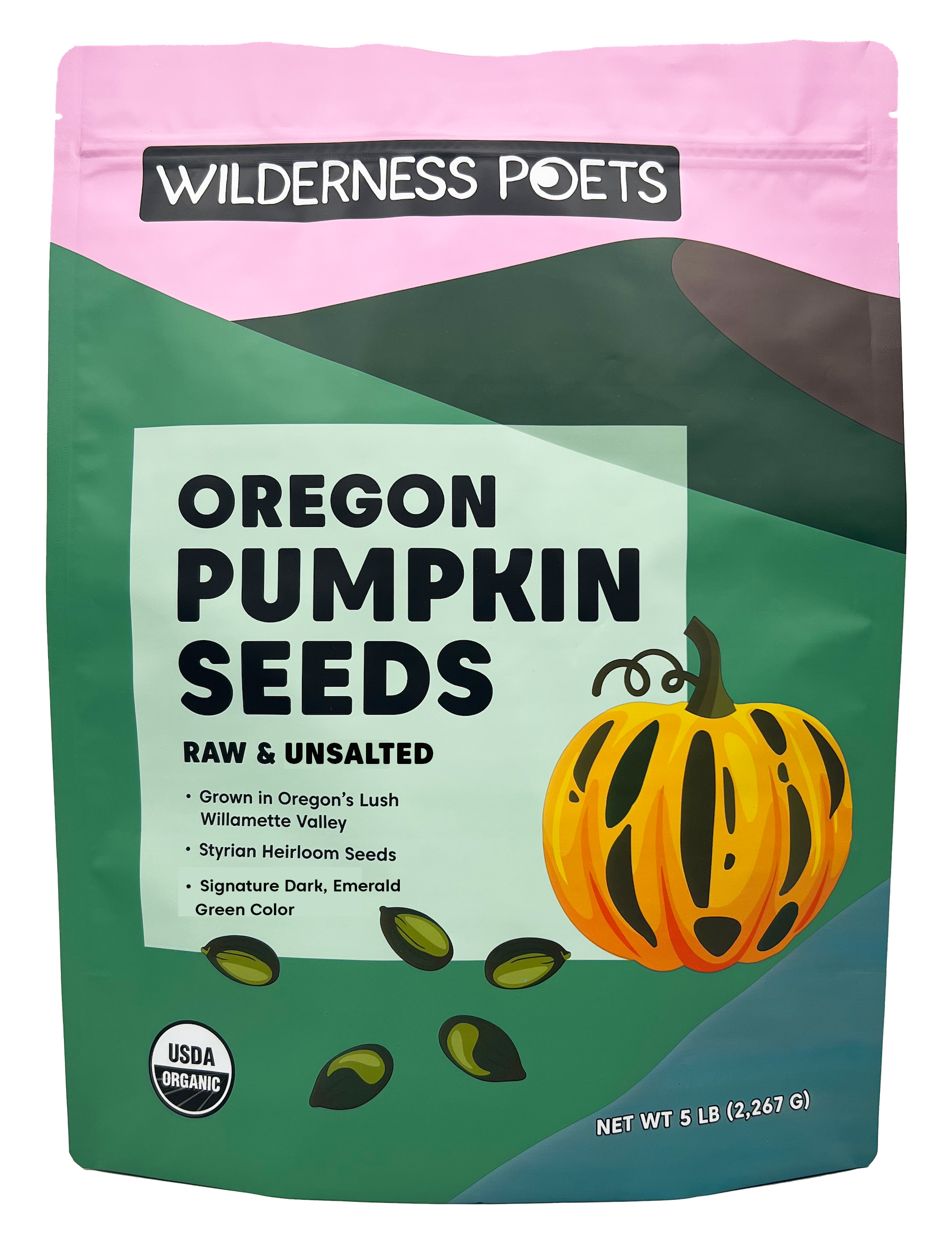 Wilderness Poets - Wholesale Seeds/Kernels - Organic Oregon Pumpkin Seeds12