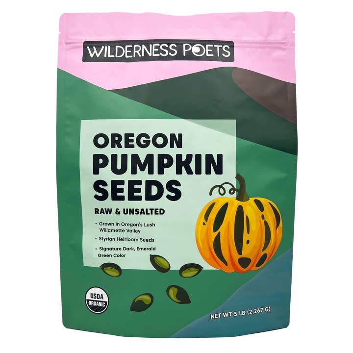 Wilderness Poets - Wholesale Seeds/Kernels - Organic Oregon Pumpkin Seeds12